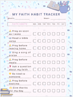 faith habit tracker screenshot