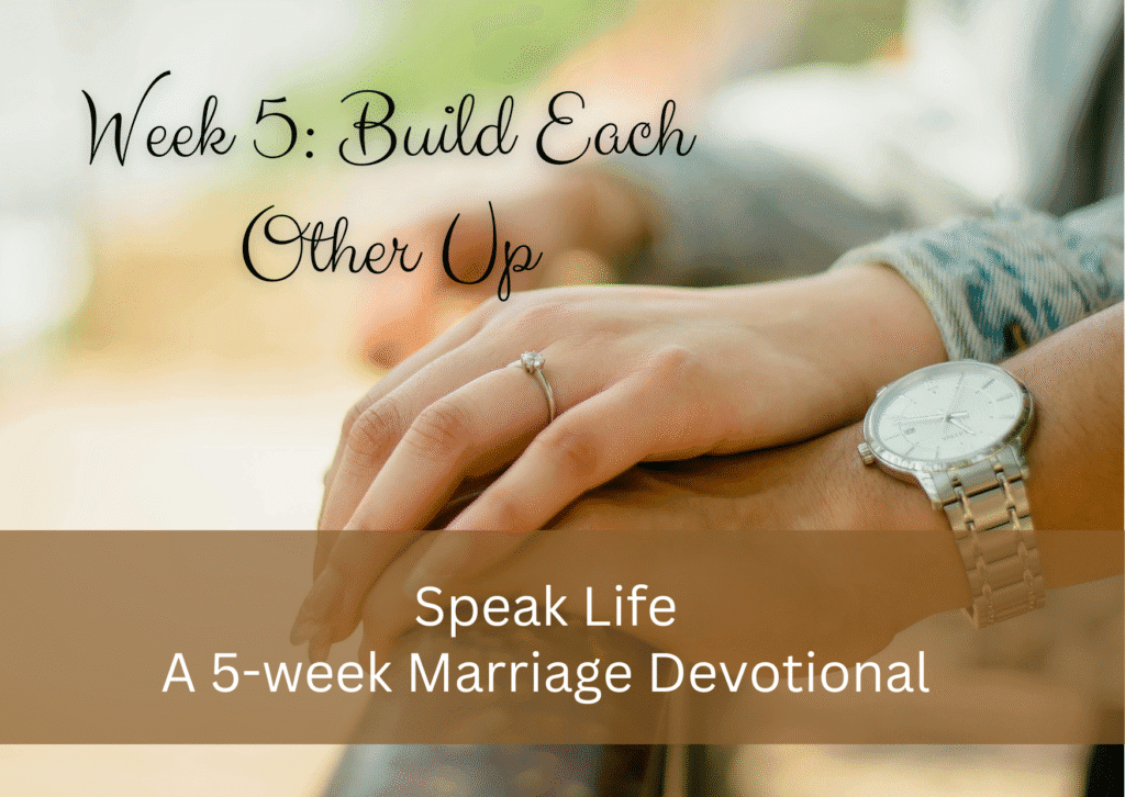 speak life week 5 cover